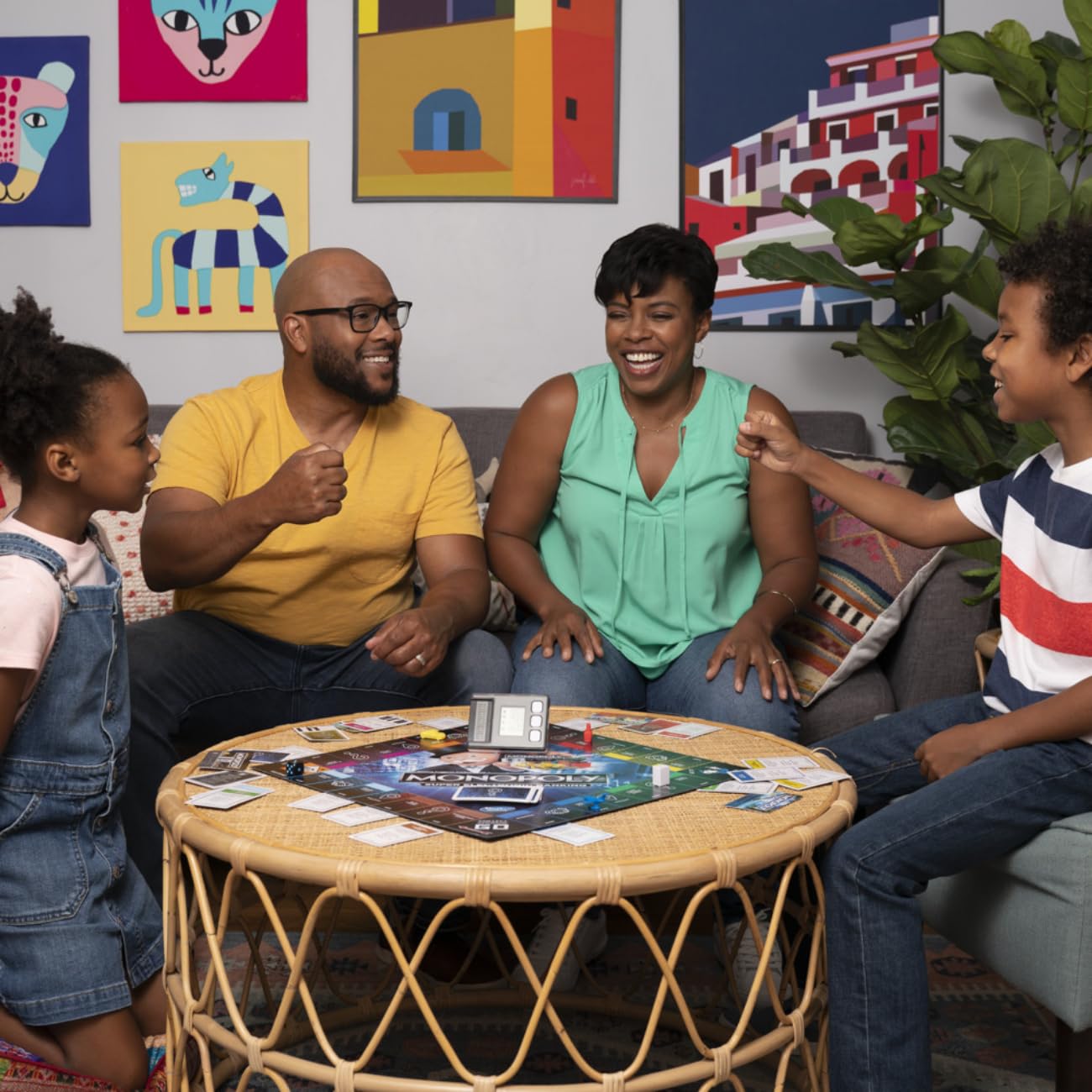 Hasbro Monopoly Super Electronic Banking Board Game