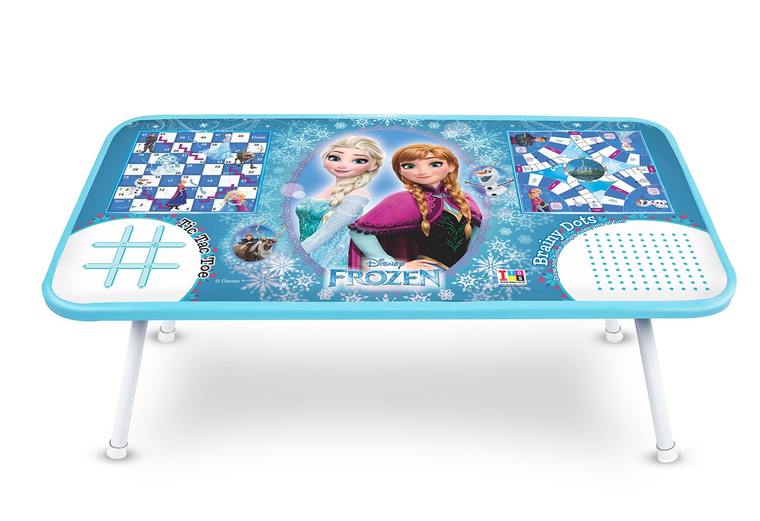 Itoys Foldable Laptop Frozen Printed Bed Table