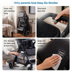 Mee Mee Easy Go Baby Stroller Black