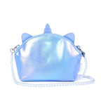 Mirada Unicorn Pearl Slinger Soft Plush Bag Color Your Own Bag