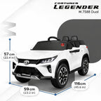 Rainbow Toys Battery Oprated 12V Fortuner Legender Car Kids Ride On Car