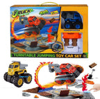 Rainbow Toys 4X4 Wheel Drive Jumping Stunt Track Set