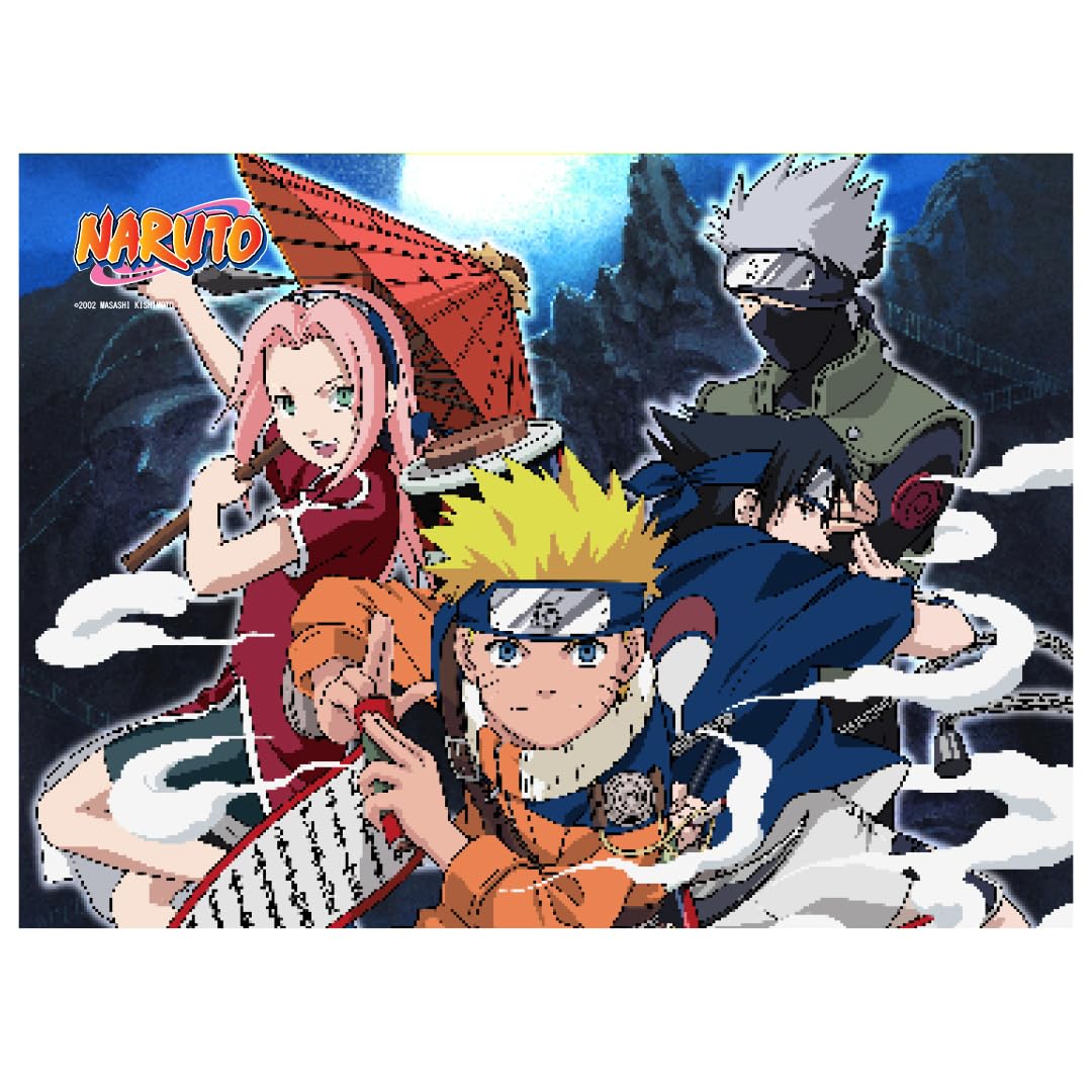 Topps 4in1 Naruto Jigsaw Puzzles (100 pieces)