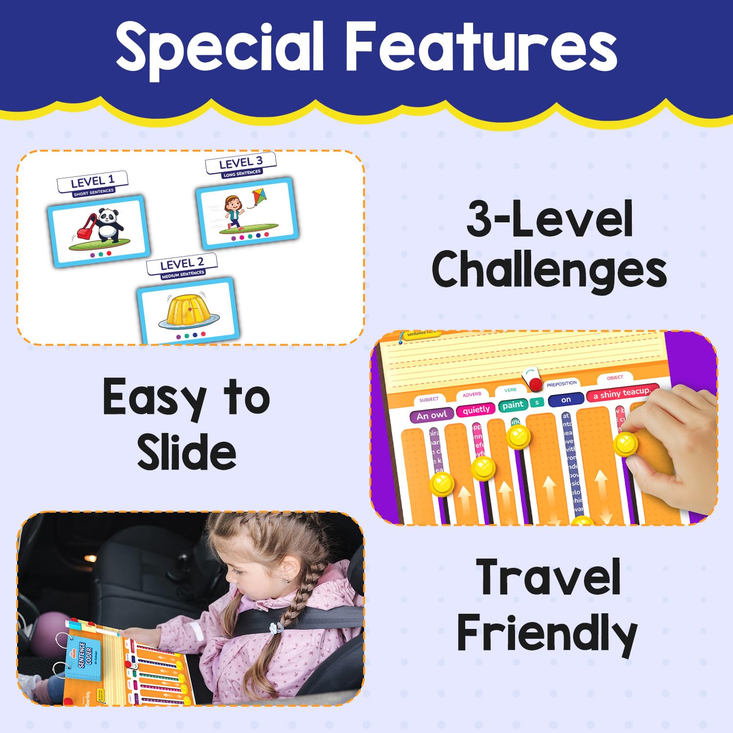 Smartivity Sentence Coder – Educational Grammar Game