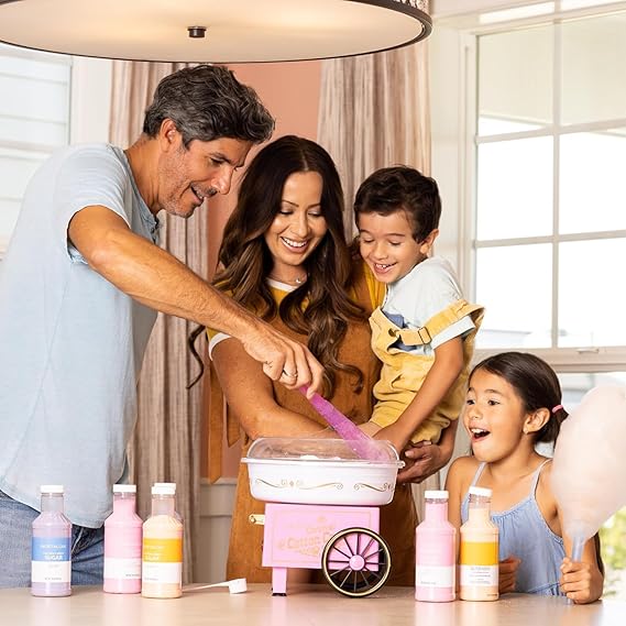 Rainbow Toys Mini Cotton Candy Maker Machine for Kids & Family Fun