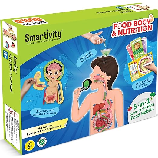 Smartivity Food Body & Nutrition DIY Activity Kit