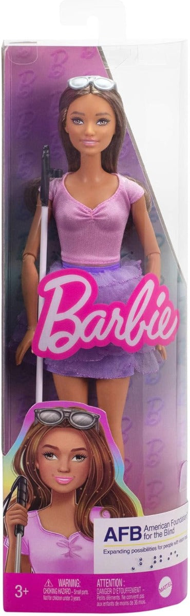Mattel Barbie Fashionistas Blind Barbie Doll