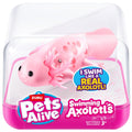 Zuru Pets Alive Swimming Axolotl Toy Interactive Water Swimming Toy for Kids