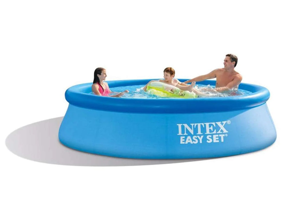 Intex 28130NP Easy Set Swimming Pool, Multi Color (12 feet x 30 inch) Size 12.0 x 12.0 x 2.50 Ft