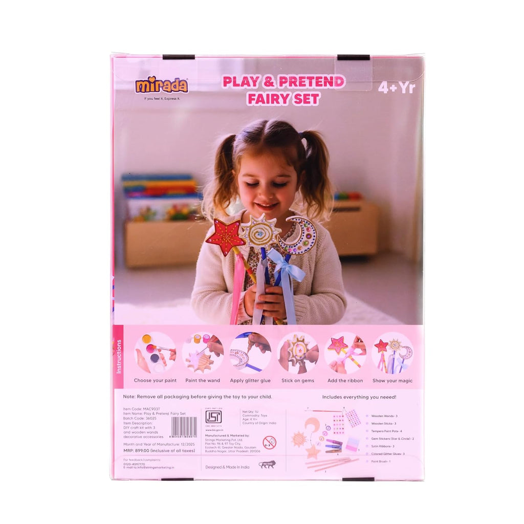 Mirada Play And Pretend DIY Fairy Set