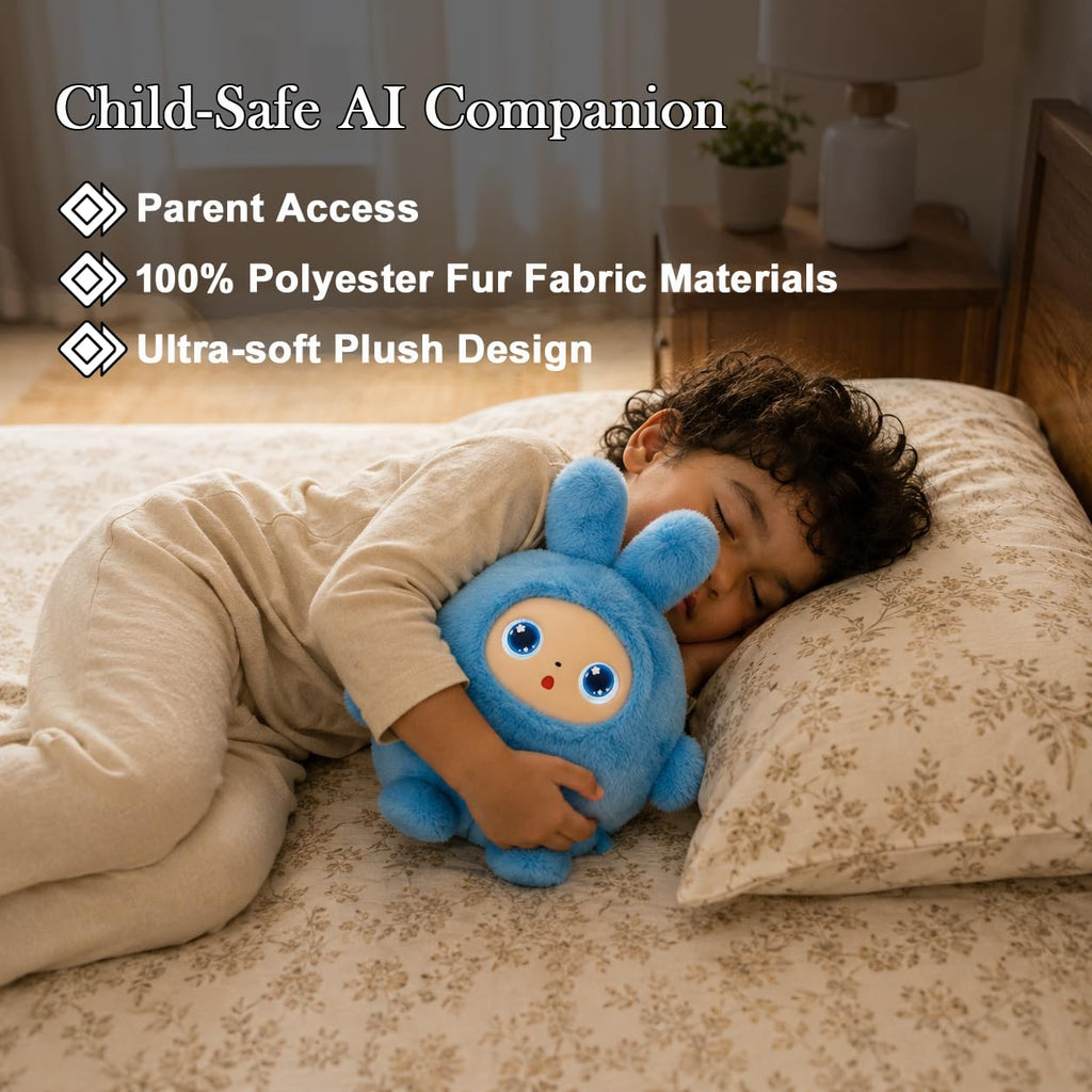 AI Intelligent Talking Plush Toy with Interactive Dialogue for Kids 3+ Years Assorted Color