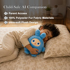 AI Intelligent Talking Plush Toy with Interactive Dialogue for Kids 3+ Years Assorted Color