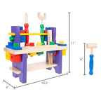 Kids Tool Set- Solid Wooden Toy