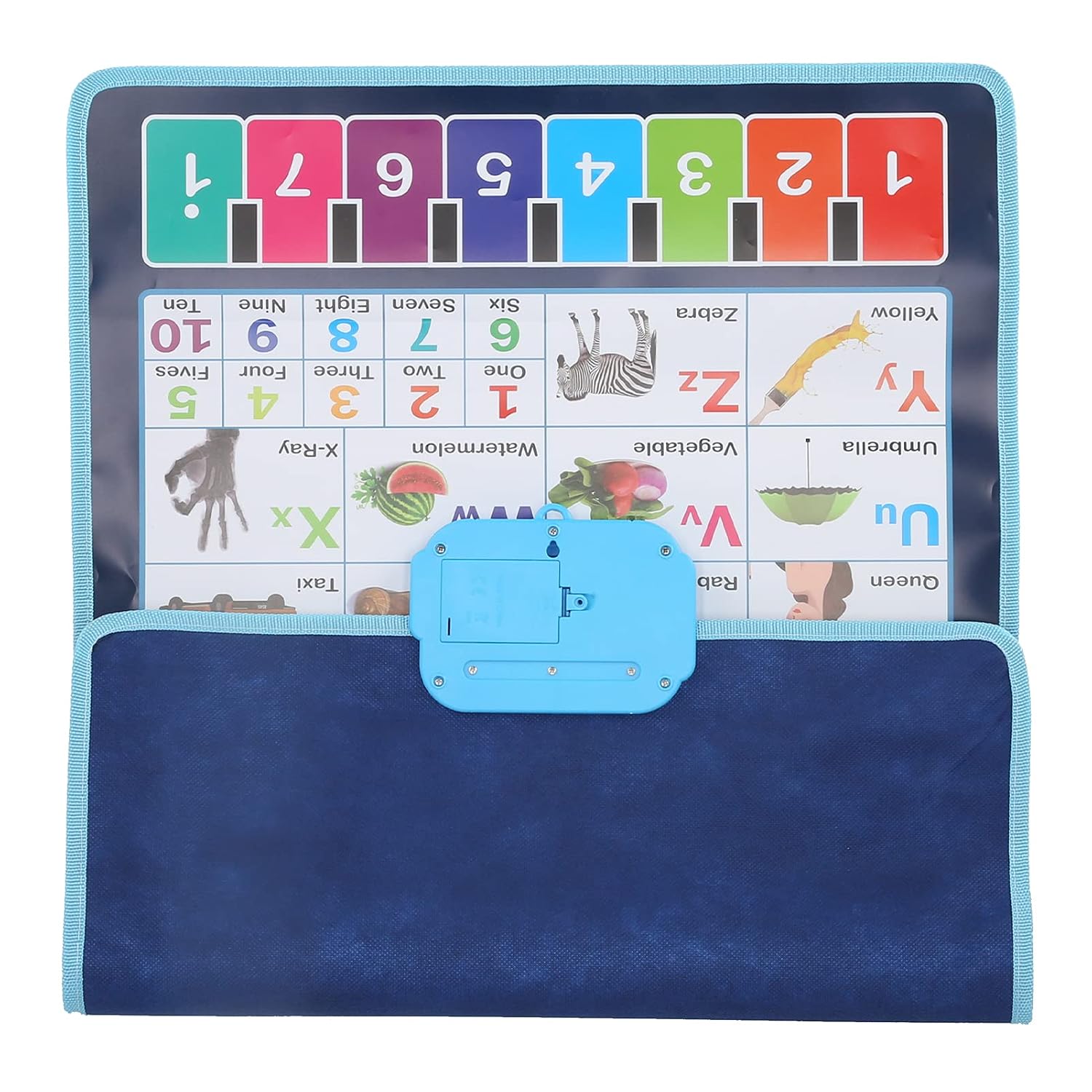 Ozen Star Kids Interactive Learning Chart – Talking ABC, Numbers, Piano Keys & Question Answer Educational Toy