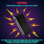 Hookaba Urban Buzz LED Backpack 17L Smart Display Bag App Controlled, Programmable Screen & Water Resistant | Unisex Daypack