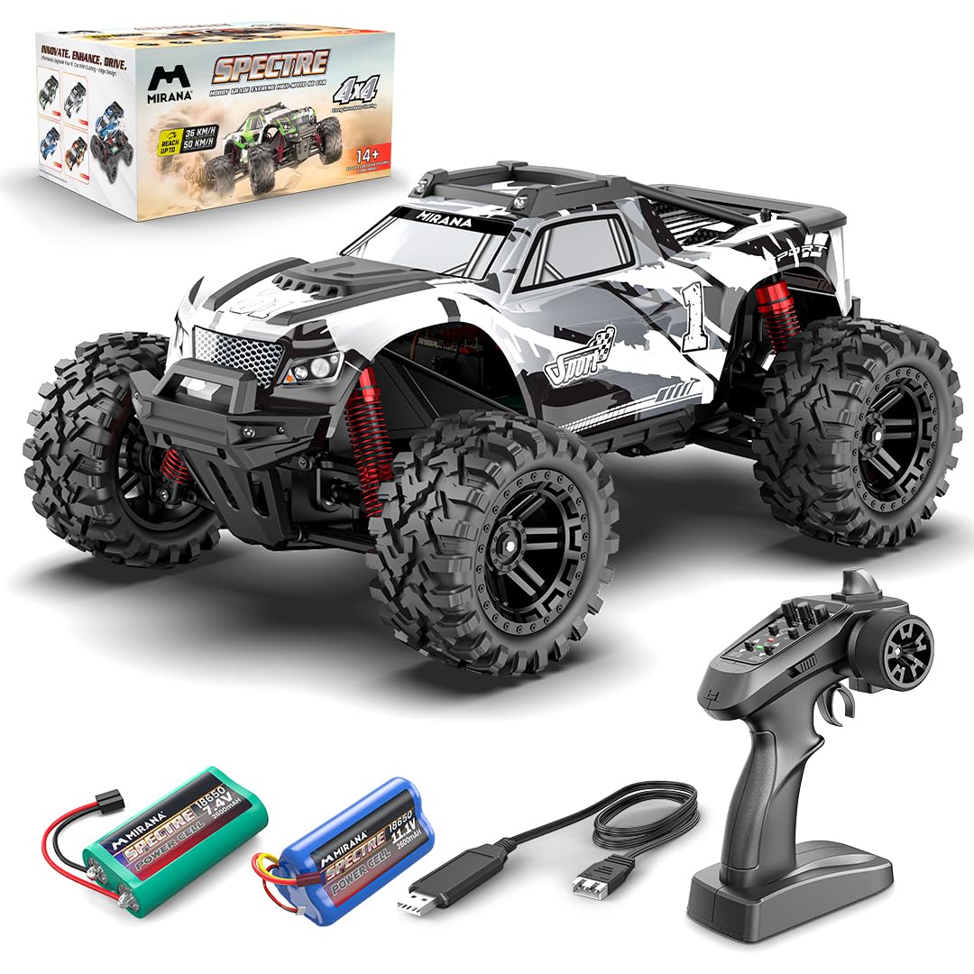 Mirana Spectre 4x4 High-Speed Remote Control Adventure Truck  50km/h Silver