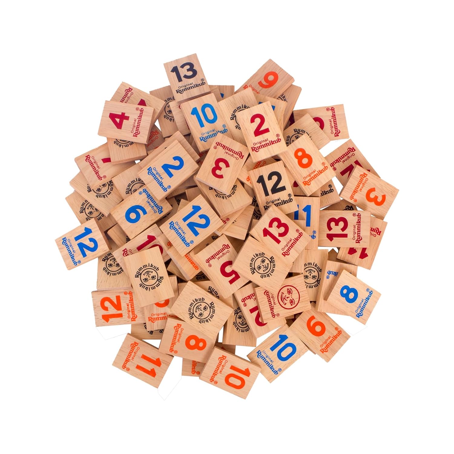 Funskool Games Rummikub Wooden Tiles, 2-4 Players Strategy Fun Family Game