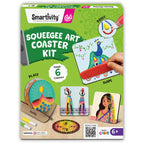 Smartivity Squeegee Art Coaster Kit for Kids
