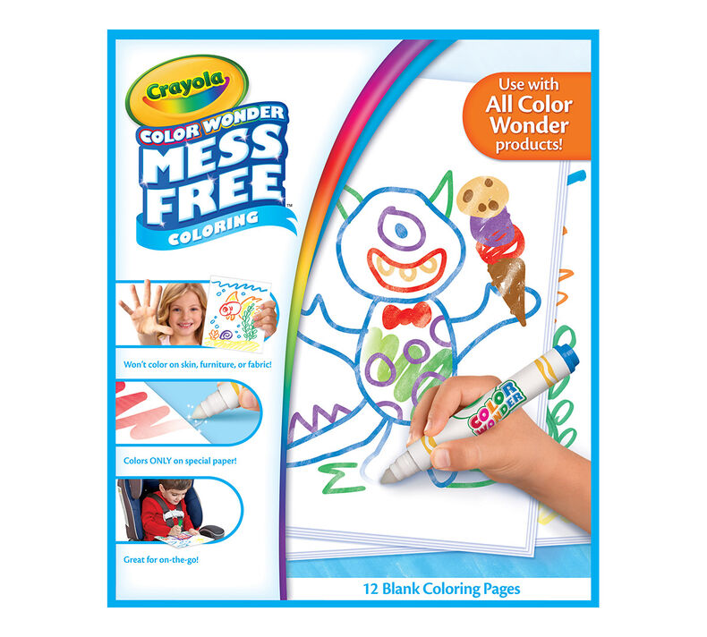 Crayola Color Wonder Scented Stampers for Kids, No Mess Markers