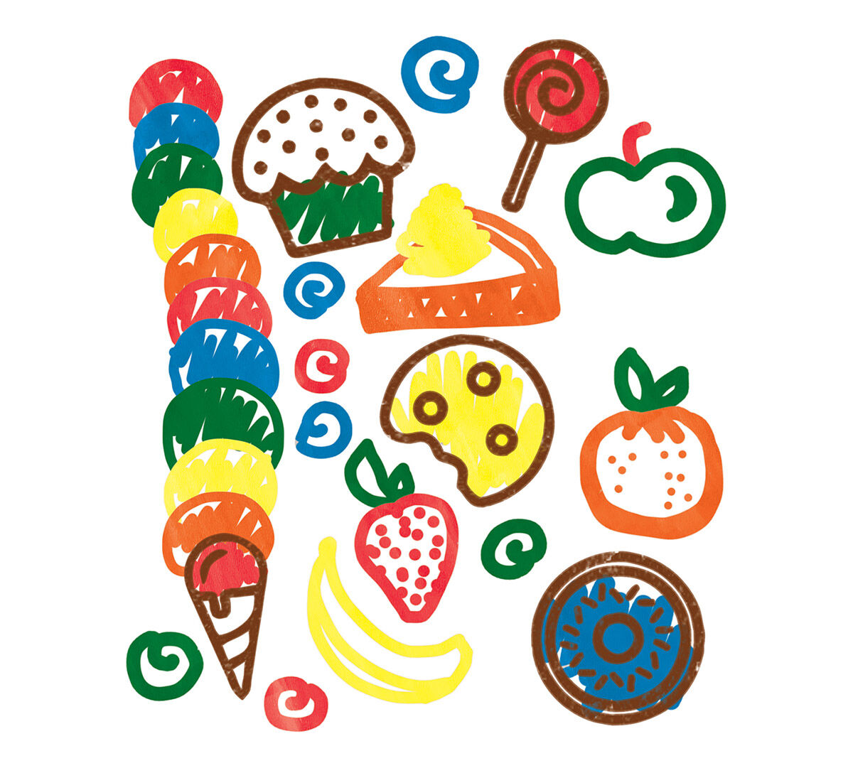 Crayola Color Wonder Scented Stampers for Kids, No Mess Markers