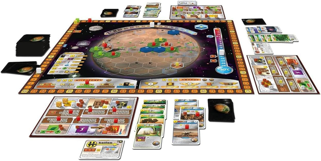 Terraforming Mars Strategy Board Game (1-5 Players) - Board Games  & Stronghold Games