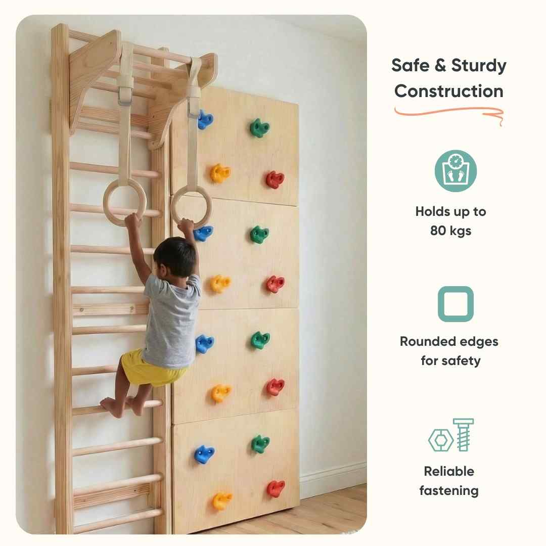 Curious Cub Space Saver Jungle Gym 1 (6 Feet )