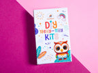 iLearnNGrow Teeny Tiny Space Theme DIY Name Plate Kit & Door Knob Kit