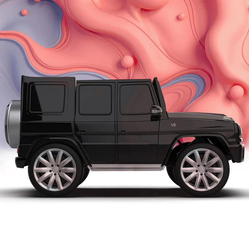 EMotorad Formula Fun Battery Oprated Mercedes Benz G-Wagon Ride-On Car, Black