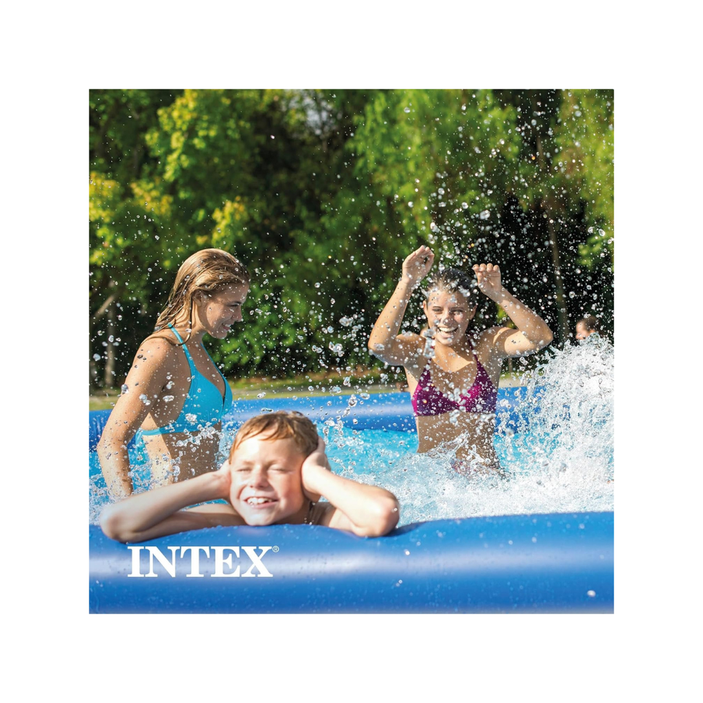 Intex Easy Set Swimming Pool 28120 – 10 ft x 30 in (305 × 76 cm) Inflatable Family Pool