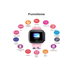 Spiky Centaur Smartwatch For Kids Pink