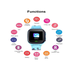 Spiky Centaur Smartwatch For Kids Blue