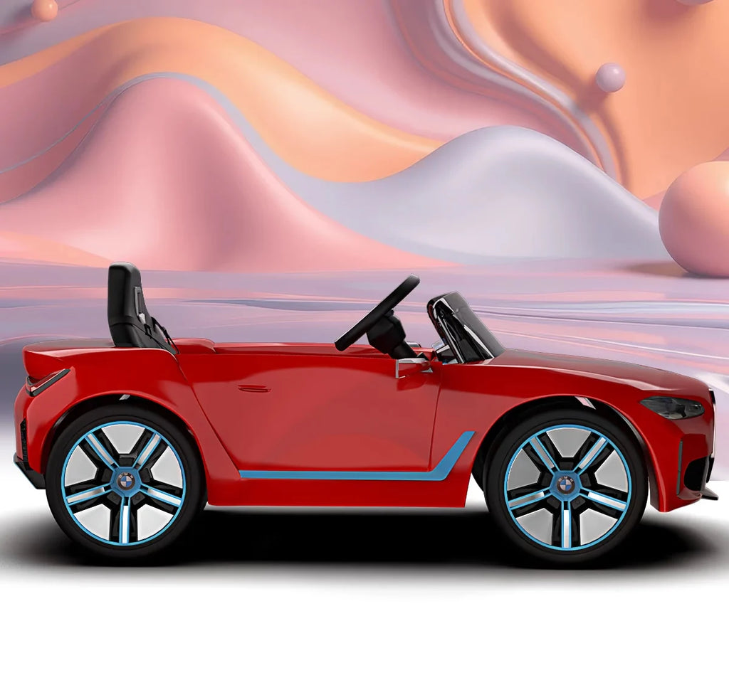 EMotorad Formula Fun Battery Oprated BMW i4 Ride-On Car, Red