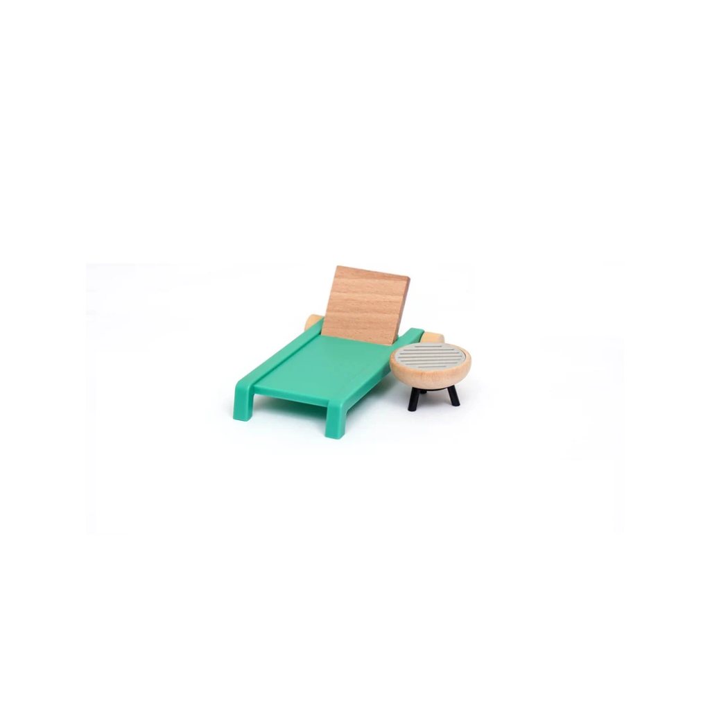 Open Ended Wooden Dollhouse Modern Villa