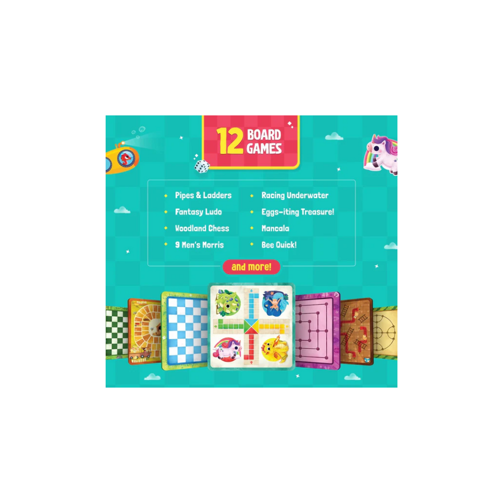 Bloomingo Game On 20 In 1 Board Game, 4Y+