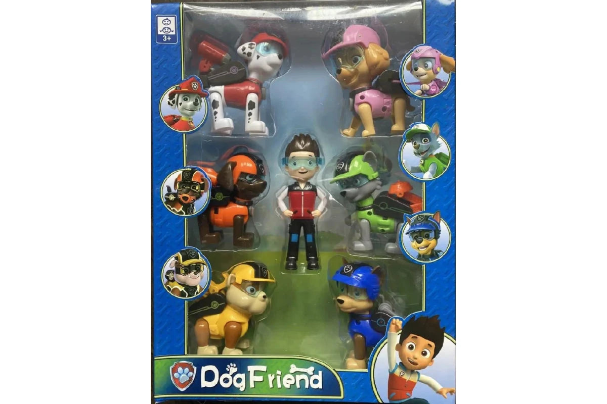 Paw Patrol 7-Piece Action Figure Set