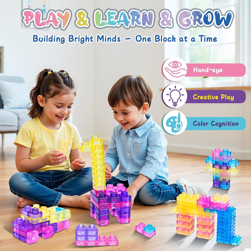 Magic Gummy 40 PCS Sensory Soft Gummy Blocks