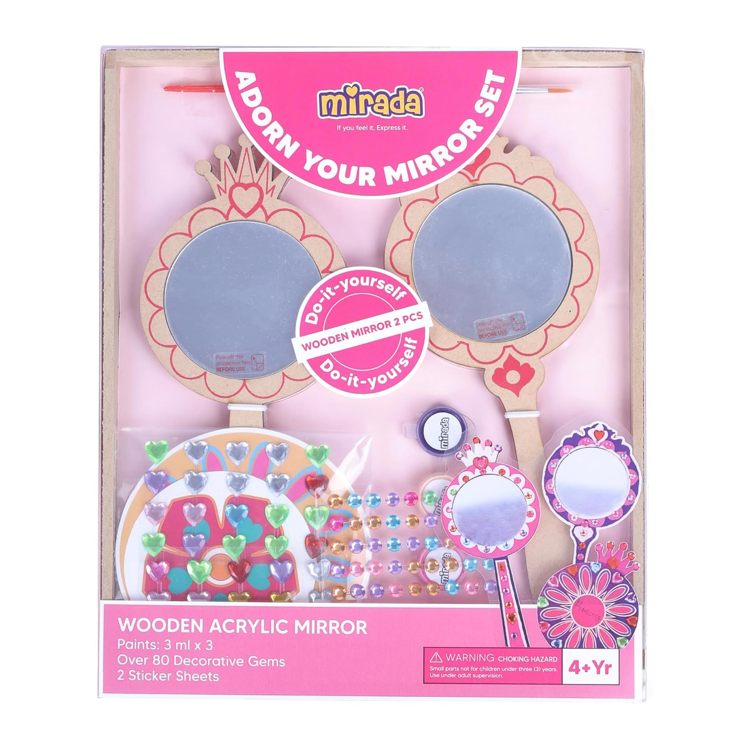 Mirada Adorn Your Mirror DIY Craft Set