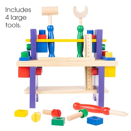 Kids Tool Set- Solid Wooden Toy