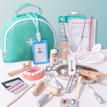 Doctor Kit for Kids with Stethescope