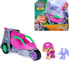 PAW Patrol The Dino Movie Skye Dino Rescue Jet with Skye Figure & Baby Pterodactyl