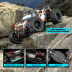 Mirana Spectre 4x4 High-Speed Remote Car Adventure Truck 50km/h Orange