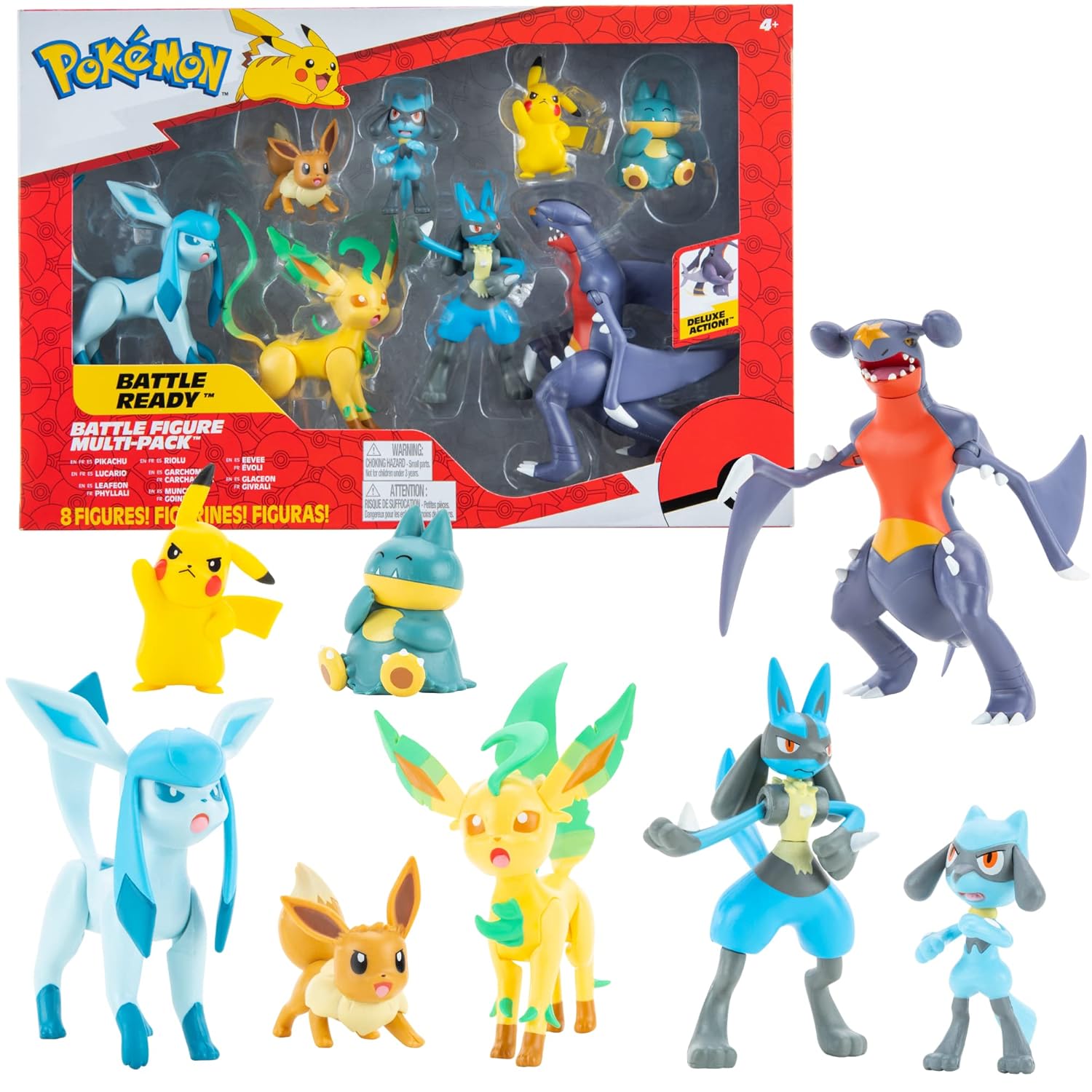 Pokemon Battle Figure Multi Pack Characters Set 8Pack
