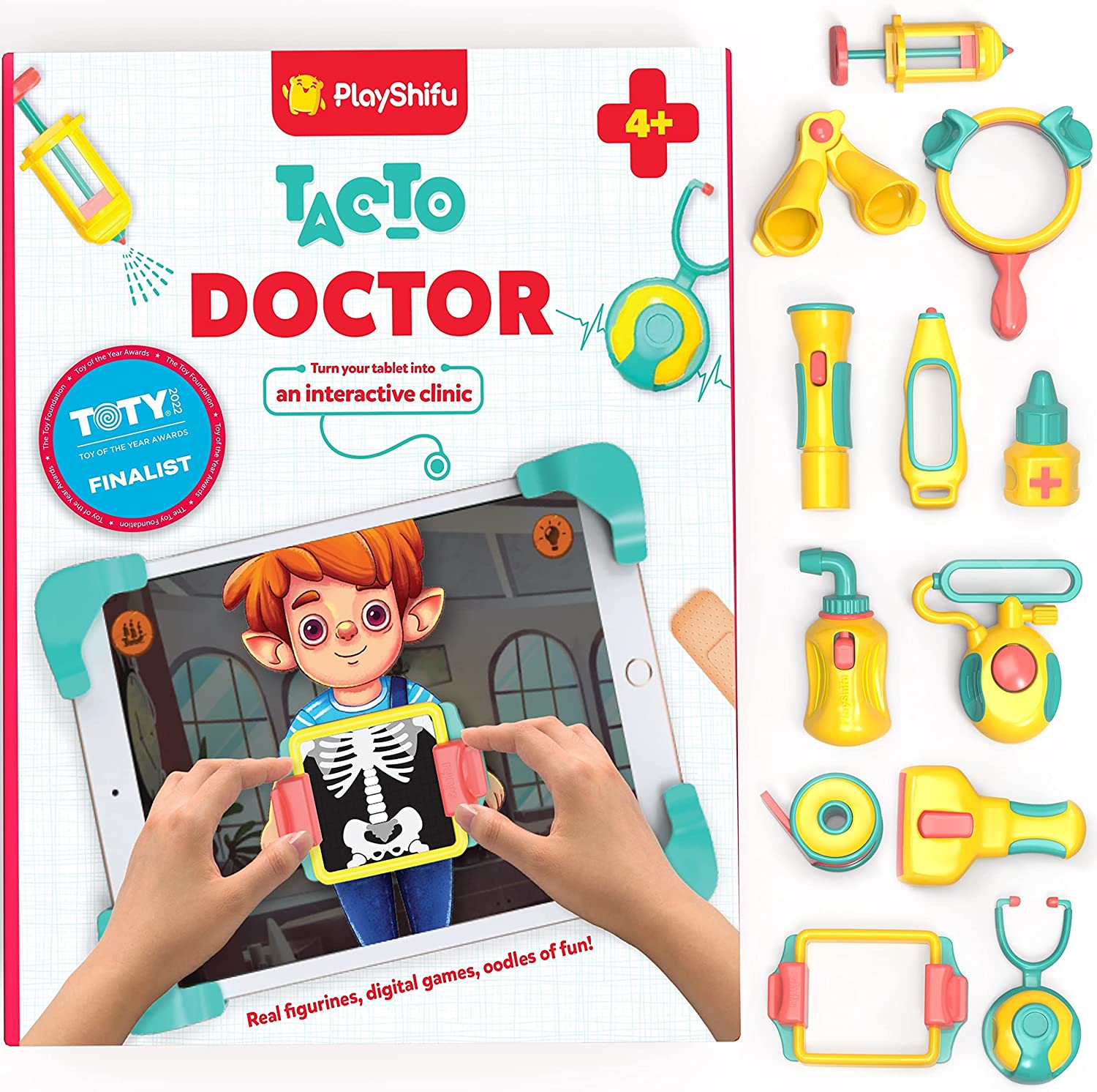 Shifu Tacto Doctor Interactive STEM Pretend Play with Real Learning Game