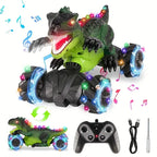 Rainbow Toys Ehtreme Stunt Performance Remote Control Dinosaur Light and Sound Assorted Color