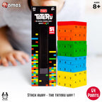 Funskool Adult Games,Tateru, Hardwood Blocks, Stacking Tower