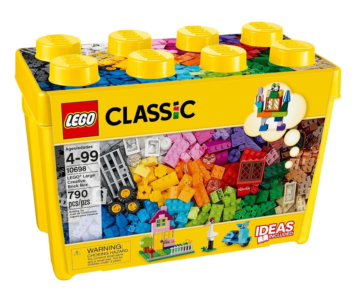 LEGO Classic Large Creative Brick Box 10698 – 790 Pieces | Building Blocks Set for Kids Ages 4+