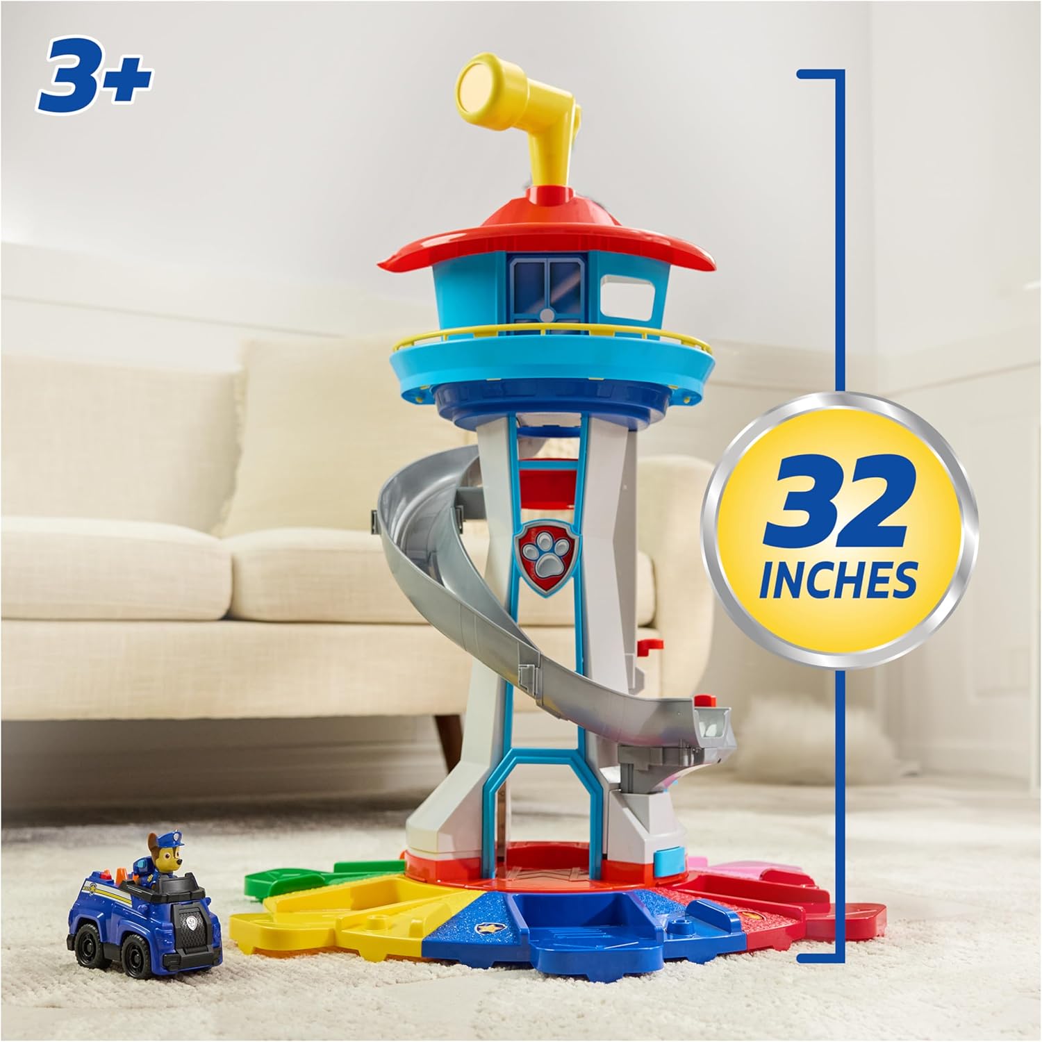 Winmagic Paw Patrol My Size Lookout Tower Playset