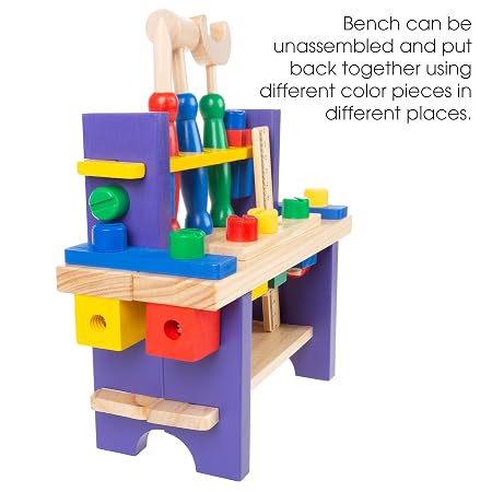 Kids Tool Set- Solid Wooden Toy