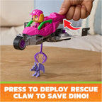 PAW Patrol The Dino Movie Skye Dino Rescue Jet with Skye Figure & Baby Pterodactyl
