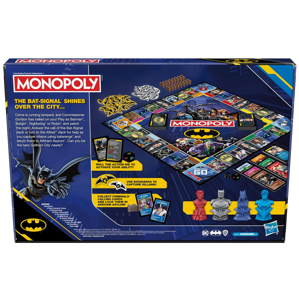 Hasbro Monopoly Batman Edition Board Game